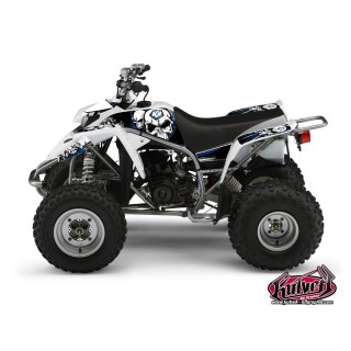 Kit Déco Quad Trash Yamaha Blaster Noir Bleu (2003-2007)