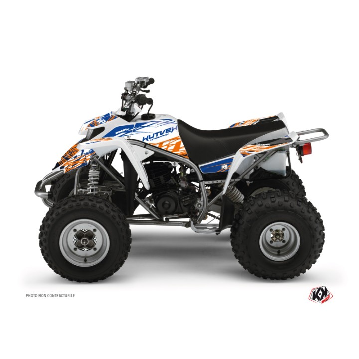 Kit Déco Quad Eraser Yamaha Blaster Bleu Orange (2003-2007)