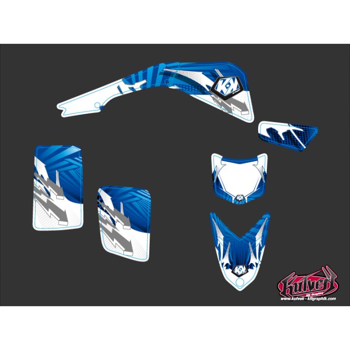 Kit Déco Quad Graff Yamaha Blaster Bleu (2003-2007)