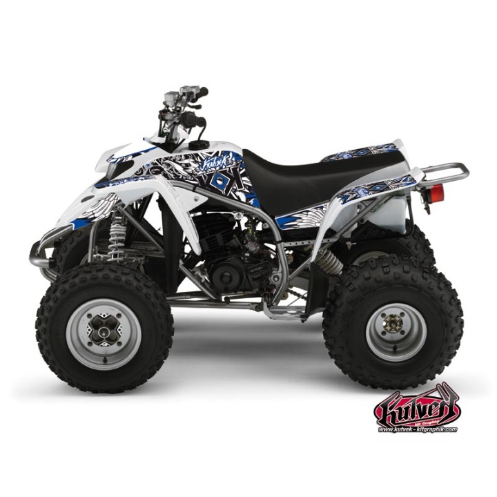 Kit Déco Quad Demon Yamaha Blaster Bleu (2003-2007)