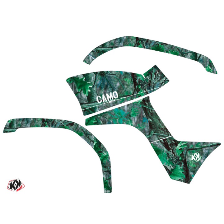 Kit Déco Quad Camo Yamaha 125 Grizzly Vert (2005-2013)
