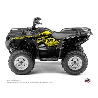 Kit Déco Quad Eraser Fluo Yamaha 125 Grizzly Jaune (2005-2013)