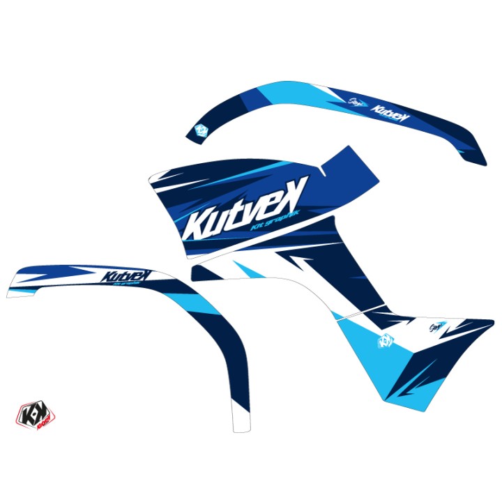Kit Déco Quad Stage Yamaha 125 Grizzly Bleu (2005-2013)