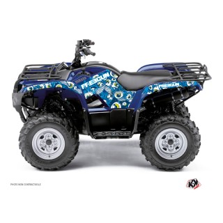 Kit Déco Quad Freegun Eyed Yamaha 125 Grizzly Bleu (2005-2013)