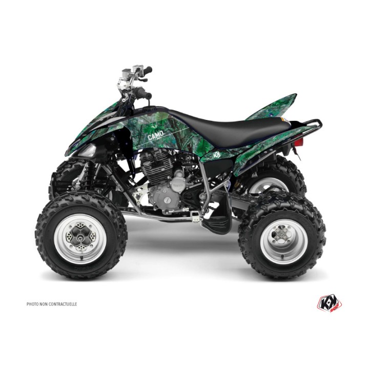 Kit Déco Quad Camo Yamaha 250 Raptor Vert (2008-2014)