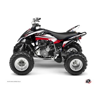 Kit Déco Quad Stage Yamaha 250 Raptor Noir Rouge (2008-2014)