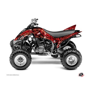Kit Déco Quad Camo Yamaha 350 Raptor Rouge (2005-2015)