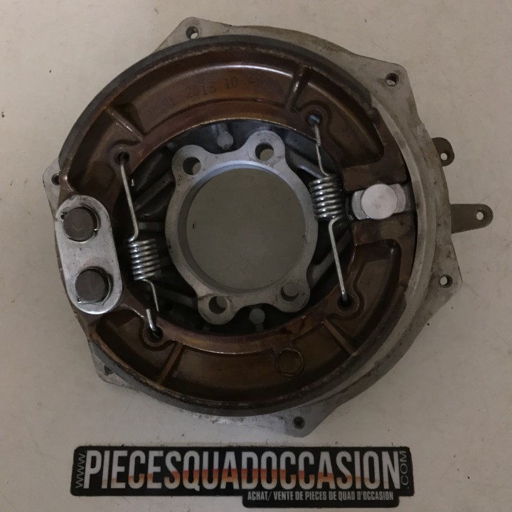 flasque + mâchoires de frein arrière quad 350 bruin yamaha