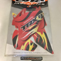 kit déco + housse de selle 450 trx r honda flamming)