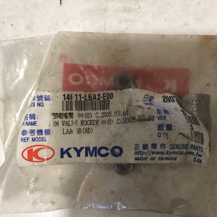culbuteur d'admission quad 500/550 mxu kymco
