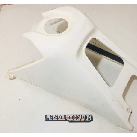 cache réservoir quad 450 ltr suzuki (blanc)