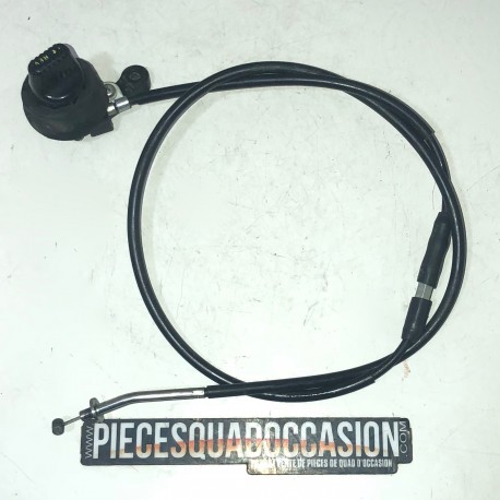 MANETTE + CABLE DE MARCHE ARRIÉRE QUAD 700 RAPTOR YAMAHA