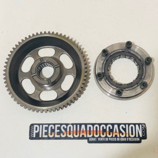 PIGNON + ROUE LIBRE  QUAD 400 LTZ/KFX/DVX