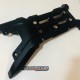 protection avant de chassis quad 550 et 700 grizzly yamaha