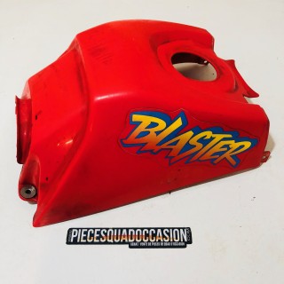 cache réservoir quad 200 blaster yamaha (rouge)