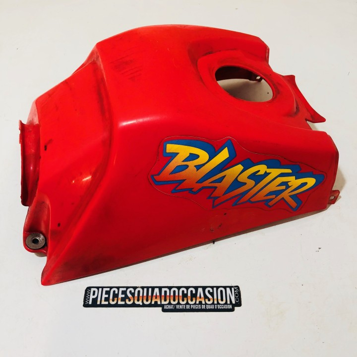 cache réservoir quad 200 blaster yamaha (rouge)