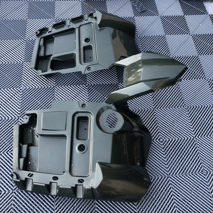 aile avant quad 550 sportman polaris (vert metal)