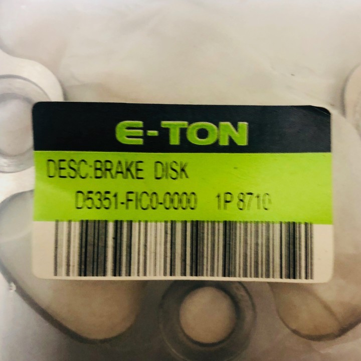 disque de frein avant quad 150 viper e-ton