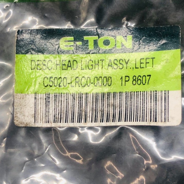 phare gauche quad 250 et 300 vector e-ton