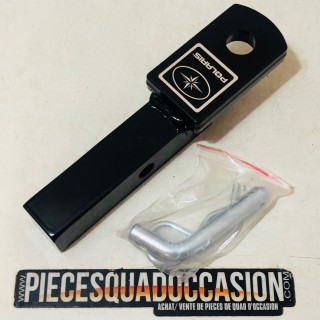 support de boule d'attelage quad  sportman polaris