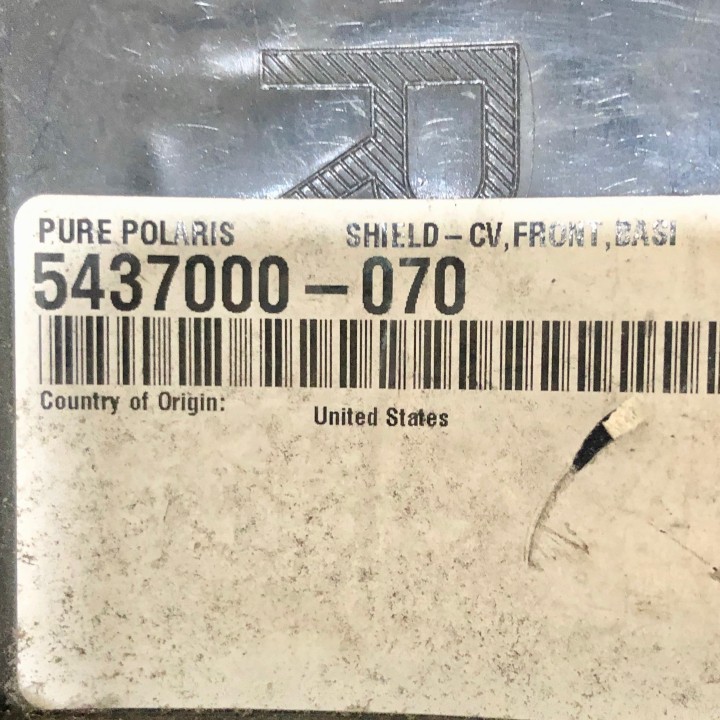 protection de triangle droit quad sportman polaris