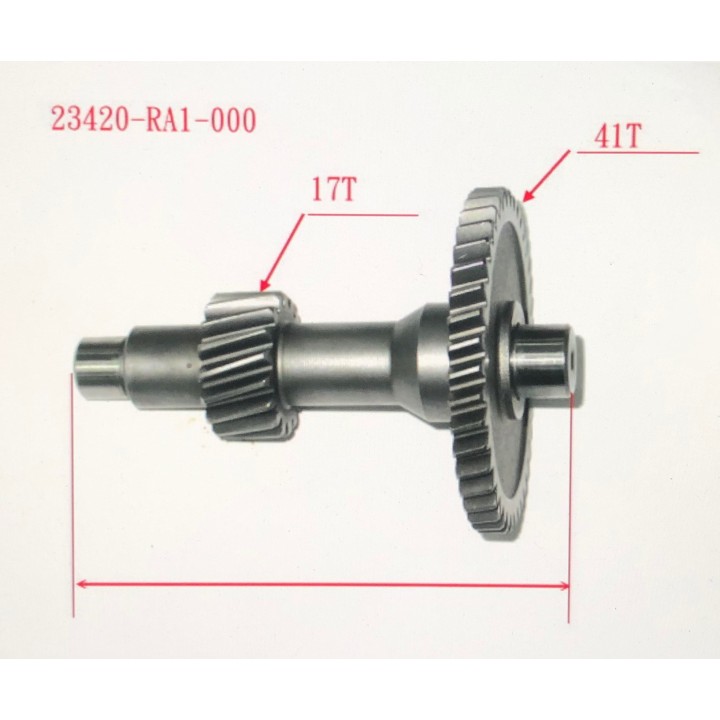 arbre intermediaire de transmission quad 200 trackrunner sym