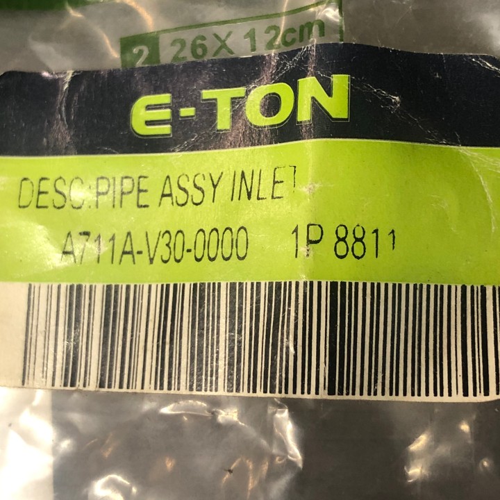pipe d'admission quad 150 viper/yukon e-ton
