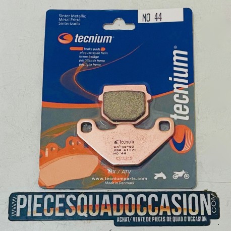 TECNIUM Plaquettes de frein TECNIUM MX/Quad métal fritté - MO44