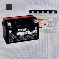 Batterie BS BATTERY Sans entretien avec pack acide - BTZ10S