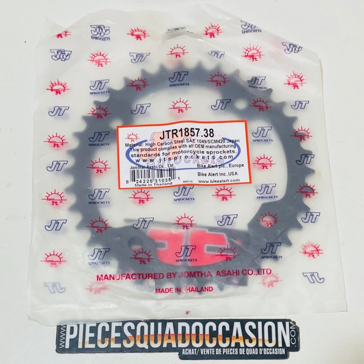 couronne acier quad yamaha (38 dents)