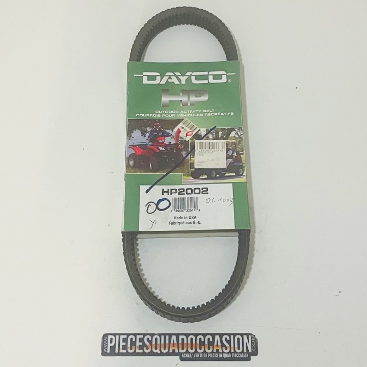 Courroie de Transmission HP 2002 Dayco  Quad Polaris