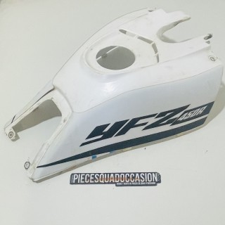 couvre reservoir quad 450 yfz yamaha (blanc)