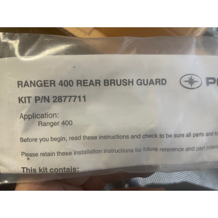 PARE-CHOCS ARRIERE STANDARD  POUR RANGER POLARIS