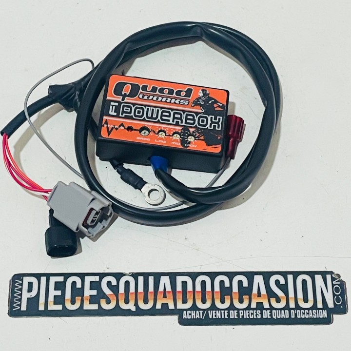 Boitier Injection Power Box quad 450 ltr suzuki