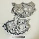 CARTER MOTEUR QUAD 450 LTR SUZUKI