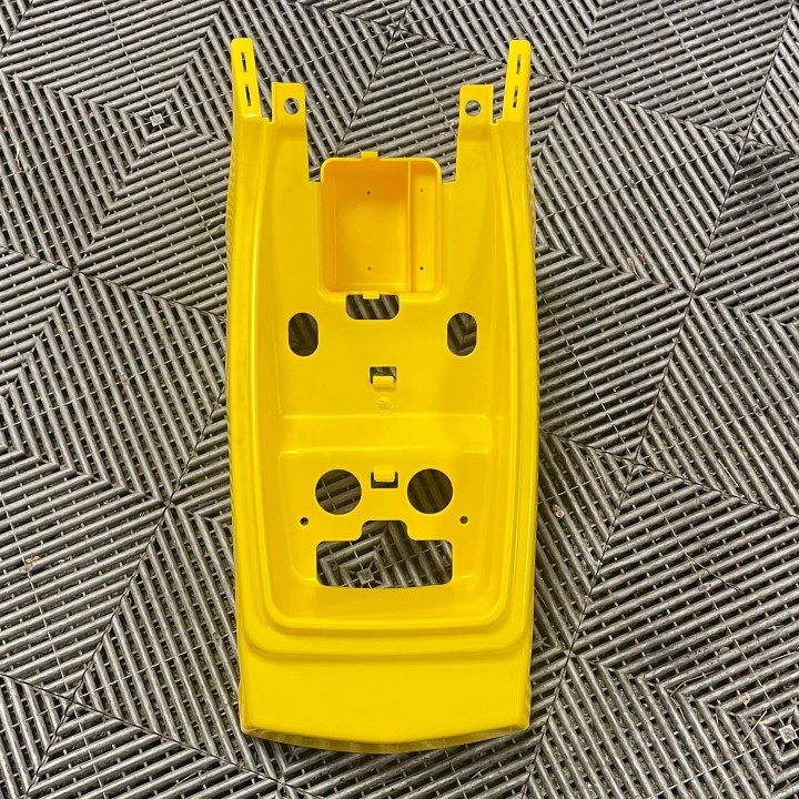 coque arriere quad 50 viper e-ton (jaune)