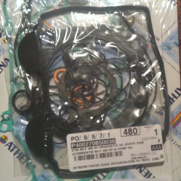 POCHETTE DE JOINT MOTEUR QUAD 450 SX KTM